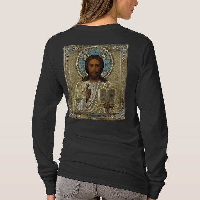 CAMISETA ÍCONE JESUS (Verso)