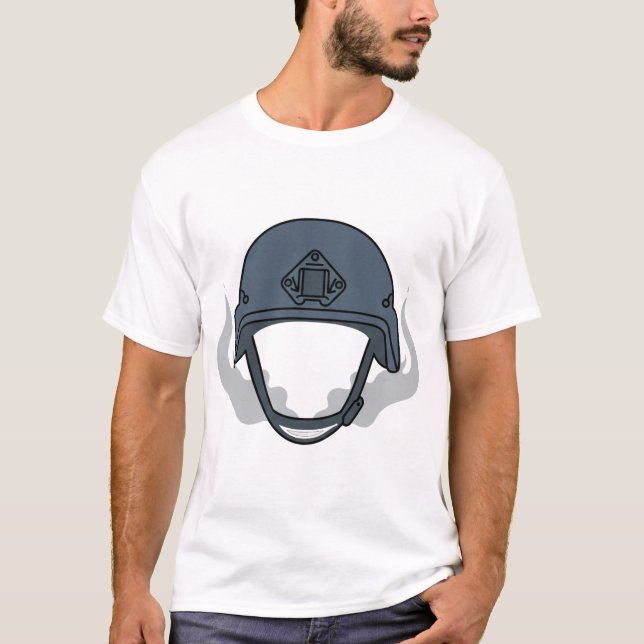 Camiseta Ícone Minimalista Battle Royale (Frente)