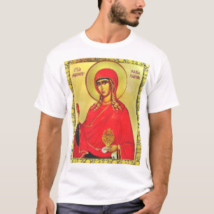 Camiseta ícone ortodoxo de Santa Maria Madalena