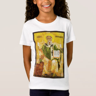 Camiseta Ícone Ortodoxo de São Atanásio de Alexandria