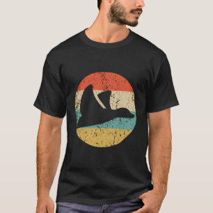 Camiseta Ícone Pato Retro-voador Caçador de Patos