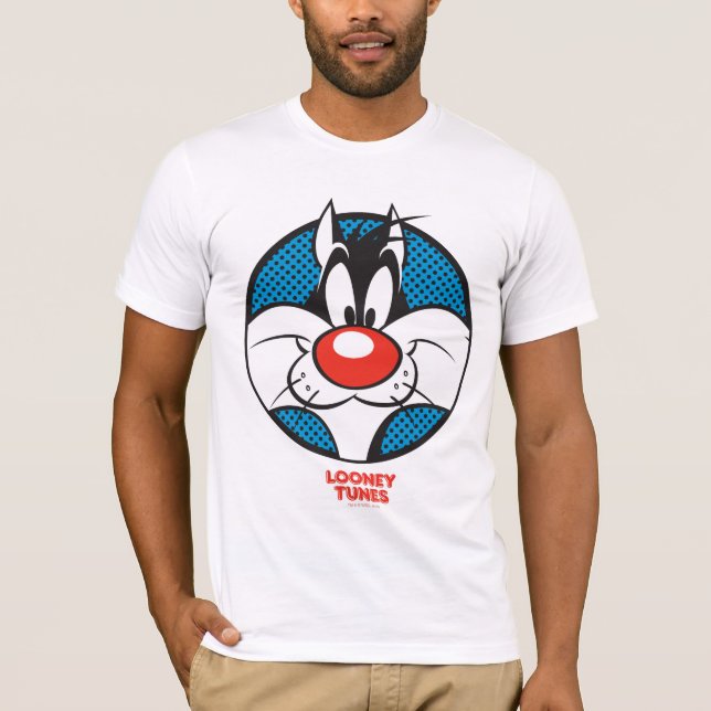 Camiseta Ícone Pontilhado SYLVESTER™ (Frente)