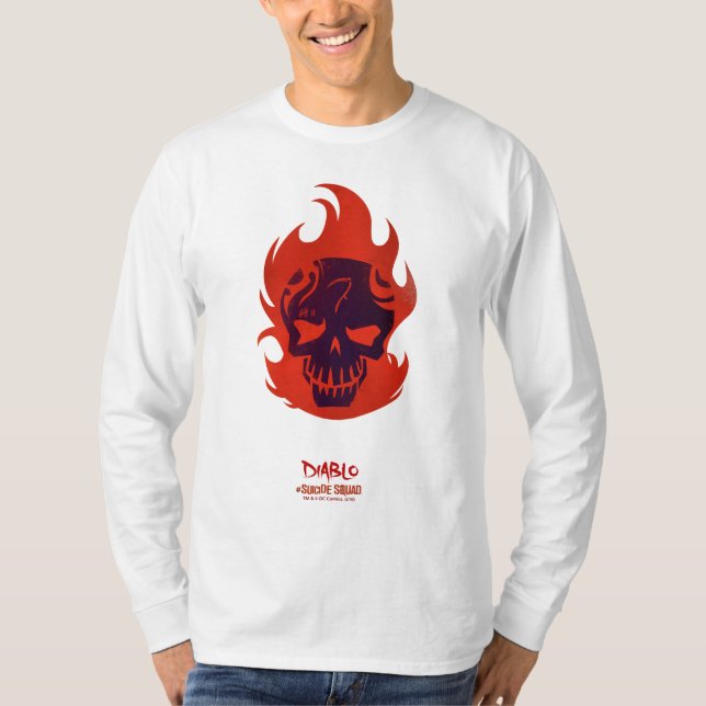 Camiseta Ícone principal do pelotão | Diablo do suicídio (Frente)