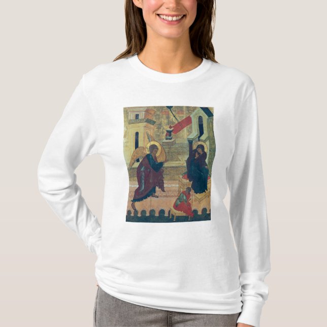 Camiseta Ícone que descreve o aviso (Frente)