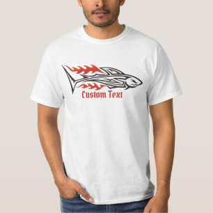 Camiseta Ícone Tribal de Tubarão 2