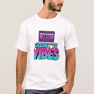 Camiseta Ícone Vibes de Cassete Retroativo