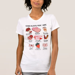 Camiseta Ícones bonitos de Namorados, arte romântica de rab