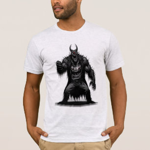 Camiseta Ícones clássicos de filmes de horror