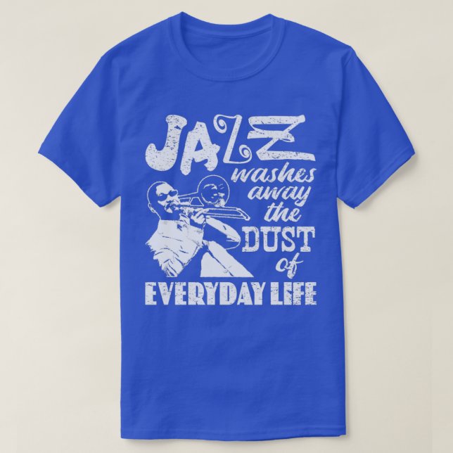 Camiseta Ícones de Jazz (Frente do Design)