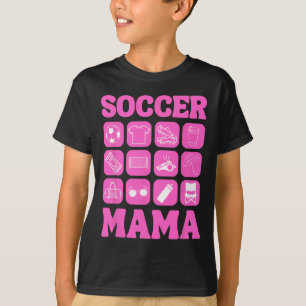 Camiseta Ícones de Mãe de Futebol Essencial de Futebol _2 