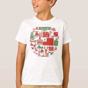 Camiseta Ícones de Nova Inglaterra