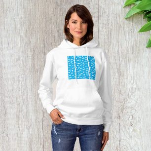 Camiseta Ícones de transporte Womens Hoodie