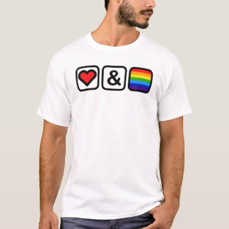 Camiseta Ícones do amor & do orgulho