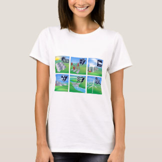 Camiseta Ícones do poder e da energia