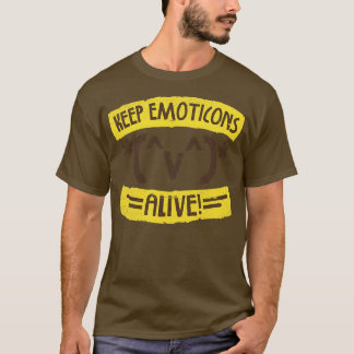 Camiseta Ícones do teclado