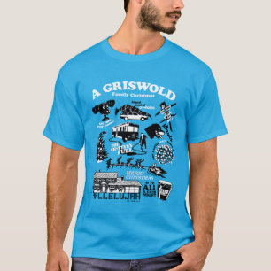 Camiseta Ícones e cotações das férias de Natal