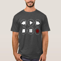 Ícones técnicos do Fast Foward Rewind Play em bran