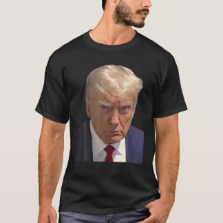 Camiseta Iconic Donald J Trump Mugshot Fulton County Georgi