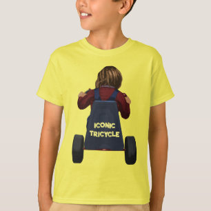 Camiseta Iconic Tricycle Halloween Cute Boy Girl 2023