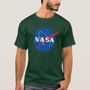 Camiseta Icônica de Algodão Pesado da NASA (Aurora