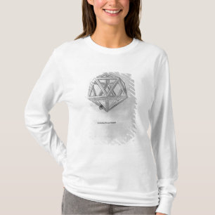 Camiseta Icosahedron, 'de De Divina Proportione'
