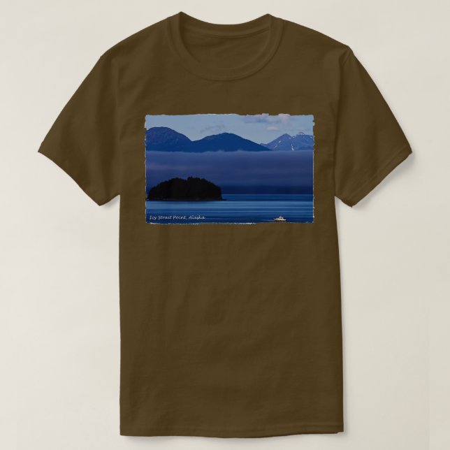 Camiseta Icy Strait Point Alaska TShirt (Frente do Design)