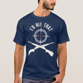 Camiseta ID Atingiu o Alvo da Clay Shoting Clay
