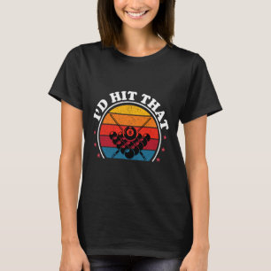 Camiseta Id Atingiu O Pai Do Jogador De Piscinas Engraçado 