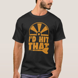 Camiseta Id Atingiu O Premium Do Ventilador De Dardos