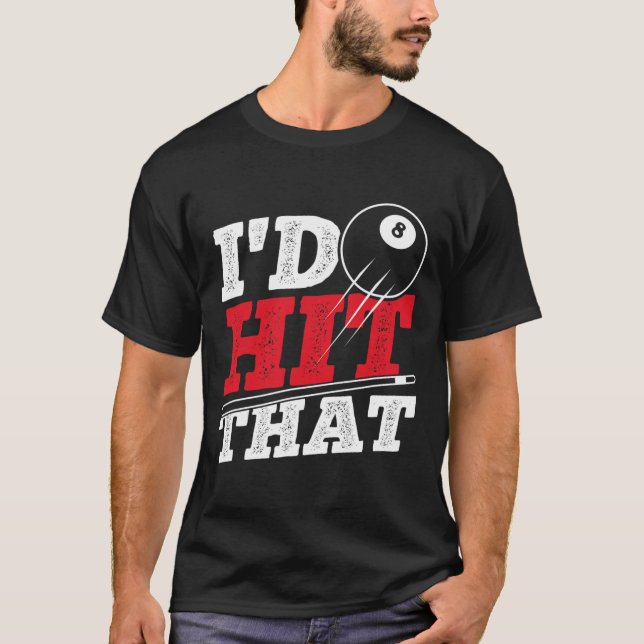 Camiseta Id Atingiu Os Bilhetes De Piscina Cue (Frente)