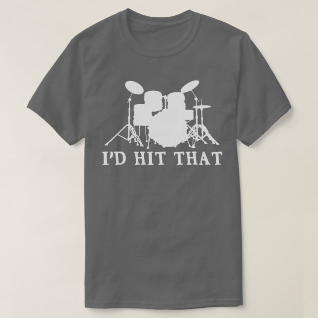 Camiseta Id Bater no Drummer (Frente do Design)