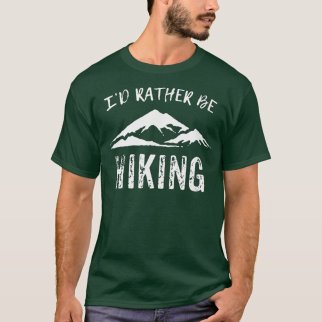 Camiseta Id Preferencialmente Be Hiking (Frente)