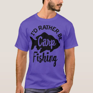 Camiseta Id preferencialmente está pescando engraçadinho no