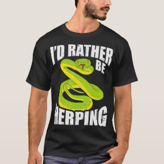 Camiseta Id Preferencialmente Herpetology Herpetology Cobra