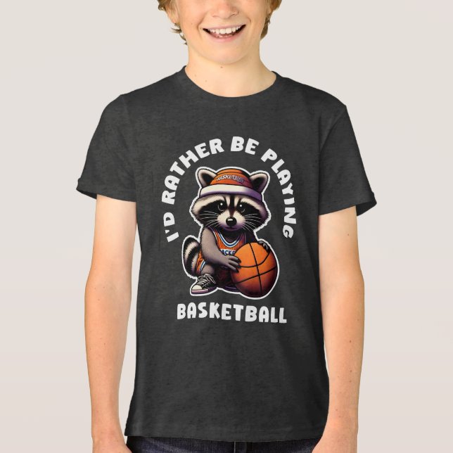 Camiseta Id Preferencialmente Jogando Um Presente De Bola E (Frente)