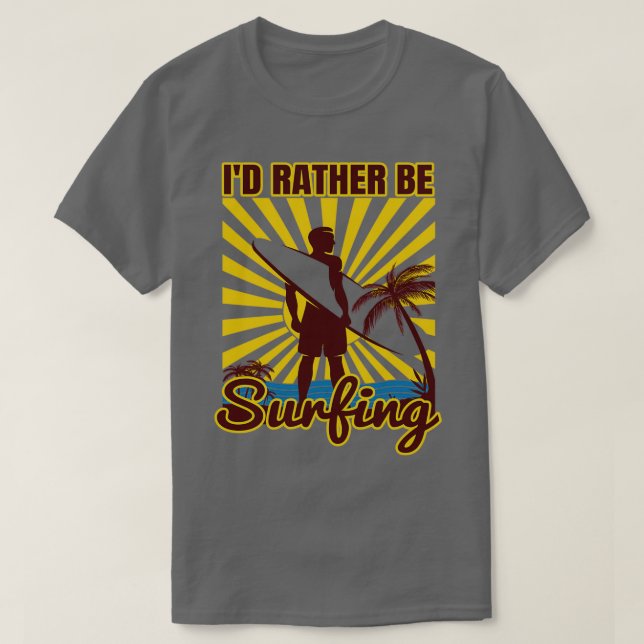 Camiseta Id Preferencialmentes Be SurfingTShirt Copy (Frente do Design)