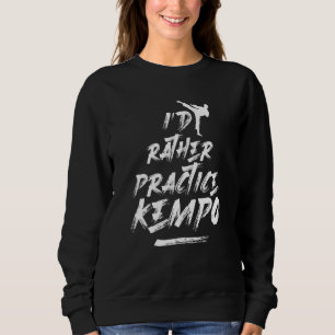 Camiseta Id Preferencialmentes Prática Kempo Artes Marciais