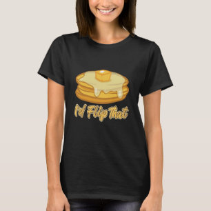 Camiseta Id Sacudir Aquele Pancake Do Café Da Manhã