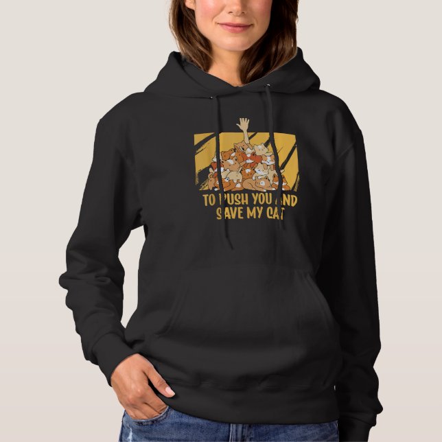 Camiseta Id Save My Cat Friends Cat  Buddy Kitten Sarcastic (Frente)