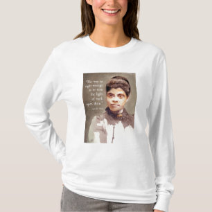 Camiseta Ida B Wells e Citação da "Verdade"