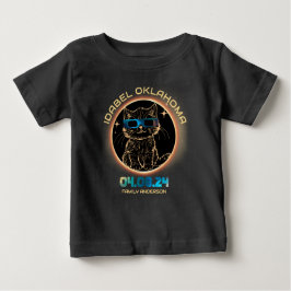 Camiseta Idabel Oklahoma Total Solar Eclipse 2024 Cat Lover