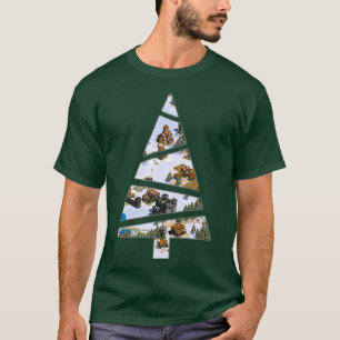 Camiseta Idade da Árvore de Natal dos Impérios