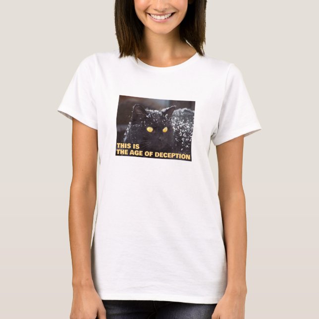 Camiseta Idade do Engano (luz) (Frente)