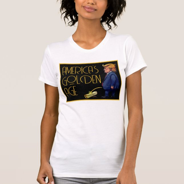 Camiseta Idade do Ouro dos Estados Unidos (Frente)