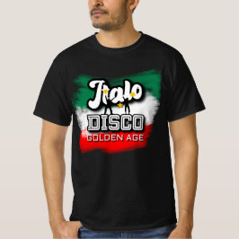 Camiseta Idade do Ouro Italo Disco