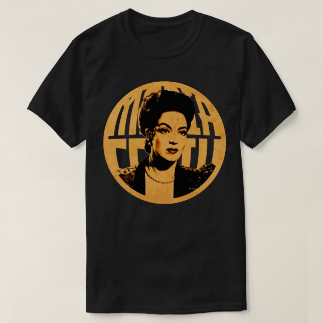 Camiseta Idade do ouro Maria Felix 1 (Frente do Design)