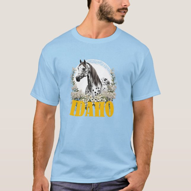 Camiseta Idaho Appaloosa Com Borda (Frente)