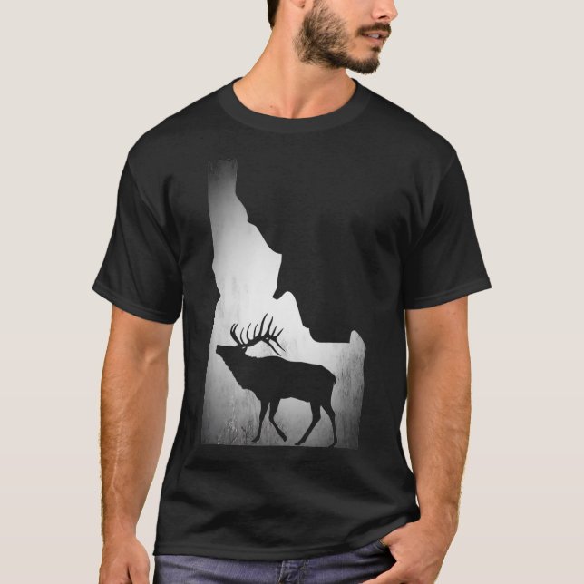 Camiseta Idaho Elk Hunting (Frente)