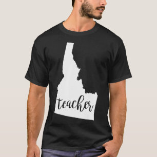Camiseta Idaho, Estado De Origem Do Ensino De Professores,