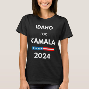 Camiseta Idaho For Kamala 2024 Presidente Eleito Democrata